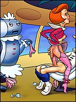 Banging Incredibles and Sex party with Jetsons from Cartoon Reality
