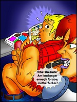 Tranny from Megas XLR and Mortal Kombats gay lust from JustCartoonDicks