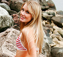 Jewel says who needs clothes out at the lake from Private School Jewel