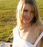 A little strip on the soccer pitch from Private School Jewel
