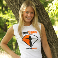 Teen model Jewel showing off her new gear from FreeOnes from Private School Jewel