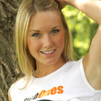 Teen model Jewel showing off her new gear from FreeOnes from Private School Jewel