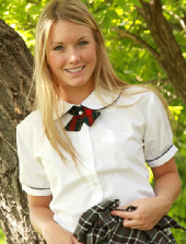 Private School Jewel out of uniform again from Private School Jewel